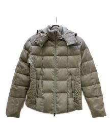 TETE HOMME（テット オム）の古着「スエードダウンブルゾン」｜グレー