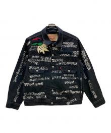 LEVI'S×DENIM TEARS×OUR LEGACY×stussy（リーバイス デニムティアーズ×アワーレガシー×ステューシー）の古着「トラッカージャケット TYPE2」｜ブラック