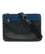 FURLAフルラ）の古着「ショルダーバッグ」｜ブラック×ブルー