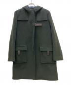 PRADAプラダ）の古着「ダッフルコート」｜オリーブ