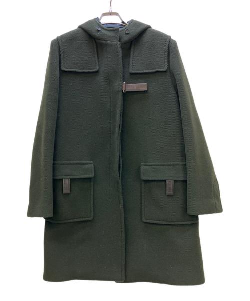 PRADA（プラダ）PRADA (プラダ) ダッフルコート オリーブ サイズ:46の古着・服飾アイテム