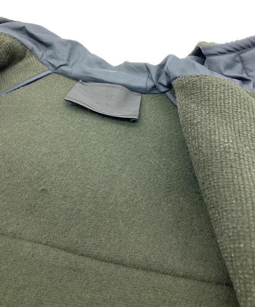 PRADA（プラダ）PRADA (プラダ) ダッフルコート オリーブ サイズ:46の古着・服飾アイテム
