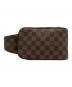 LOUIS VUITTON (ルイ ヴィトン) ボディーバッグ 	ダミエ ジェロニモス ブラウン：80000円