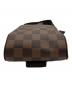 中古・古着 LOUIS VUITTON (ルイ ヴィトン) ボディーバッグ 	ダミエ ジェロニモス ブラウン：80000円