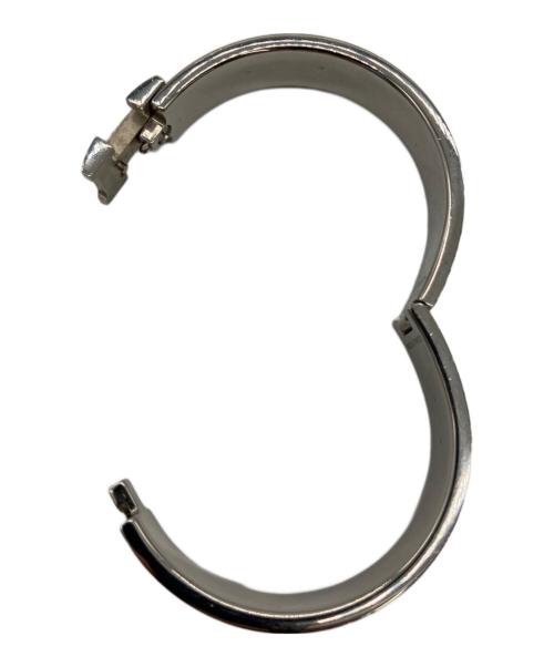 HERMES（エルメス）HERMES (エルメス) クリックH　ブレスレット ブルーの古着・服飾アイテム