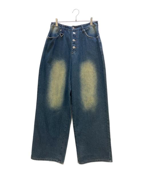 WISH FOREVER（ウィッシュフォーエバー）WISH FOREVER (ウィッシュフォーエバー) デニムパンツ インディゴ サイズ:Mの古着・服飾アイテム