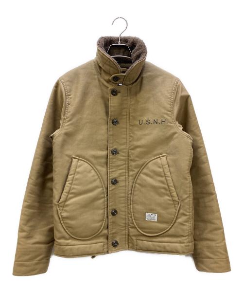 NEIGHBORHOOD（ネイバーフッド）NEIGHBORHOOD (ネイバーフッド) デッキジャケット カーキ サイズ:Sの古着・服飾アイテム