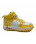 中古・古着 NIKE (ナイキ) OFFWHITE (オフホワイト) ハイカットスニーカー Air Force 1 Mid SP LTHR イエロー×ホワイト サイズ:29.5 未使用品：16000円