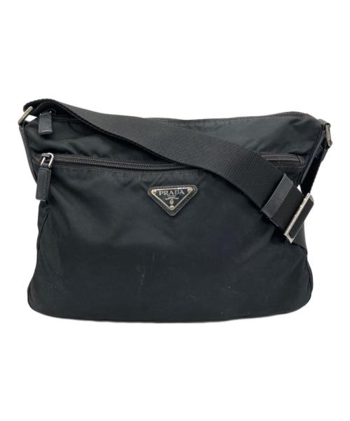 PRADA（プラダ）PRADA (プラダ) ショルダーバッグ ブラックの古着・服飾アイテム