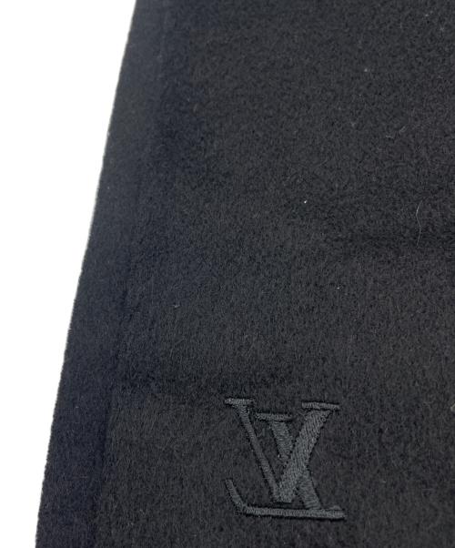 LOUIS VUITTON（ルイ ヴィトン）LOUIS VUITTON (ルイ ヴィトン) マフラー エシャルプ ジェラム ブラックの古着・服飾アイテム