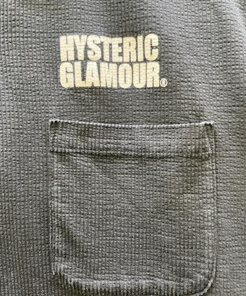 Hysteric Glamour（ヒステリックグラマー）Hysteric Glamour (ヒステリックグラマー) 半袖シャツ ブラック サイズ:Lの古着・服飾アイテム