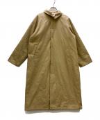 atelier naruseアトリエナルセ）の古着「中綿コート」｜ベージュ