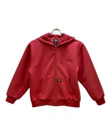 SUPREME×Dickies（シュプリーム×ディッキーズ）の古着「ジップパーカー」｜レッド