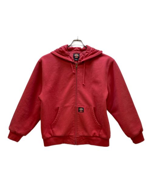 SUPREME（シュプリーム）Supreme (シュプリーム) Dickies (ディッキーズ) ジップパーカー レッド サイズ:Mの古着・服飾アイテム