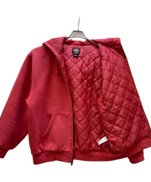 SUPREME（シュプリーム）Supreme (シュプリーム) Dickies (ディッキーズ) ジップパーカー レッド サイズ:Mの古着・服飾アイテム
