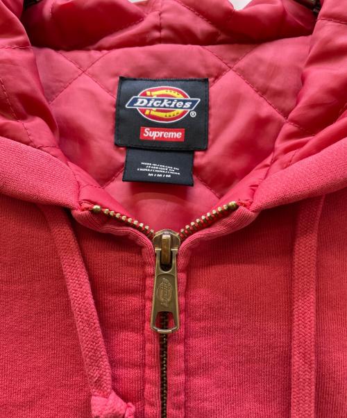 SUPREME（シュプリーム）Supreme (シュプリーム) Dickies (ディッキーズ) ジップパーカー レッド サイズ:Mの古着・服飾アイテム