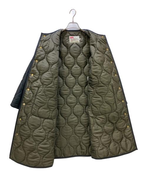 Traditional Weatherwear（トラディショナルウェザーウェア）Traditional Weatherwear (トラディショナルウェザーウェア) Spick and Span (スピックアンドスパン) 中綿コート ネイビー サイズ:34の古着・服飾アイテム