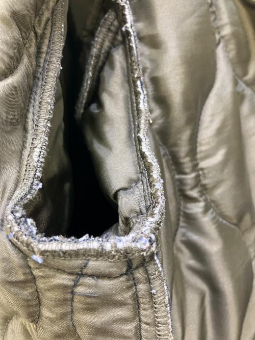 Traditional Weatherwear（トラディショナルウェザーウェア）Traditional Weatherwear (トラディショナルウェザーウェア) Spick and Span (スピックアンドスパン) 中綿コート ネイビー サイズ:34の古着・服飾アイテム