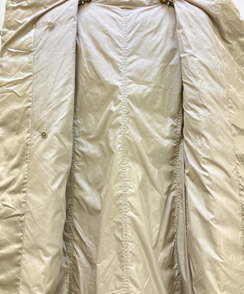 MaxMara（マックスマーラ）MaxMara (マックスマーラ) ダウンコート ベージュ サイズ:36の古着・服飾アイテム