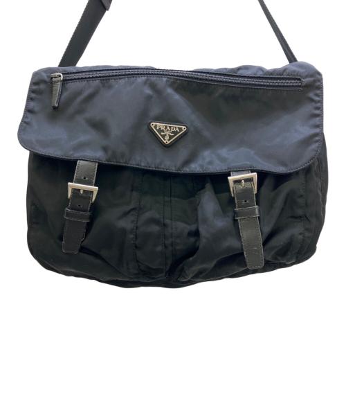 PRADA（プラダ）PRADA (プラダ) ショルダーバッグ ブラックの古着・服飾アイテム