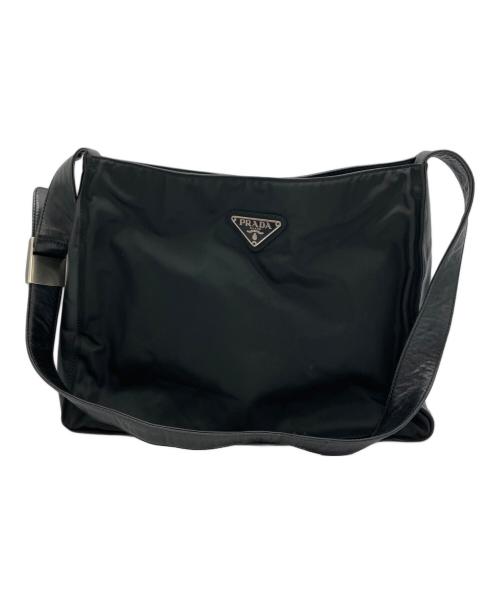 PRADA（プラダ）PRADA (プラダ) ショルダーバッグ ブラックの古着・服飾アイテム