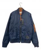 COACHコーチ）の古着「MA-1ジャケット」｜ネイビー