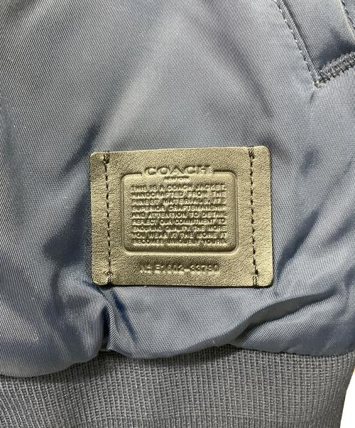 COACH（コーチ）COACH (コーチ) MA-1ジャケット ネイビー サイズ:Sの古着・服飾アイテム