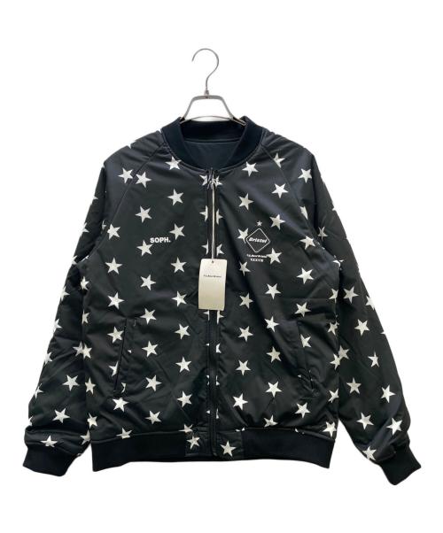 F.C.R.B.（エフシーレアルブリストル）F.C.R.B. (エフシーレアルブリストル) リバーシブルジャケット 2017-18 A/W COLLECTION ブラック サイズ:XXLの古着・服飾アイテム