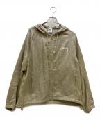 NIKE×stussyナイキ×ステューシー）の古着「リネンシェルジャケット」｜グレー