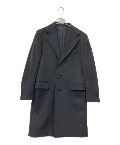 De Petrillo（デペトリロ）De Petrillo (デペトリロ) カシミアチェスターコート ネイビー サイズ:44の古着・服飾アイテム