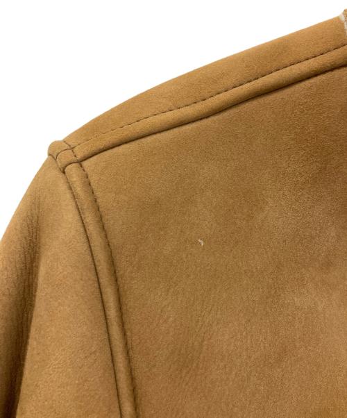 SILENCE（サイレンス）SILENCE (サイレンス) B-3ムートンジャケット ブラウン サイズ:42の古着・服飾アイテム