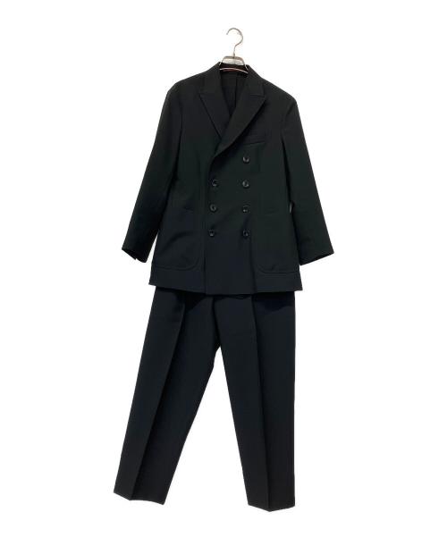 THE GIGI（ザ・ジジ）THE GIGI (ザ・ジジ) ダブルブレストセットアップスーツ ブラック サイズ:44の古着・服飾アイテム