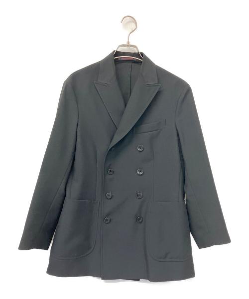 THE GIGI（ザ・ジジ）THE GIGI (ザ・ジジ) ダブルブレストセットアップスーツ ブラック サイズ:44の古着・服飾アイテム