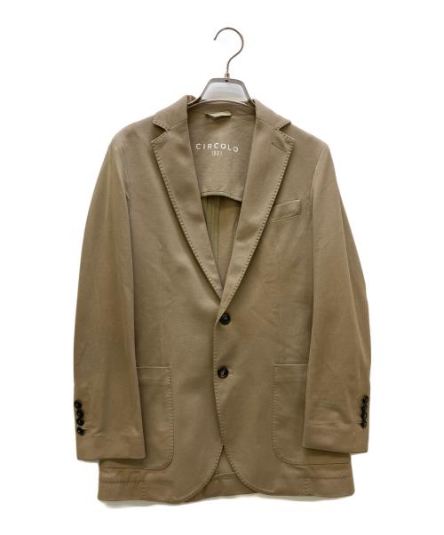 CIRCOLO 1901（チルコロ1901）CIRCOLO 1901 (チルコロ1901) セットアップ コットンピケ 鹿の子 ストレッチ ブラウン サイズ:44の古着・服飾アイテム