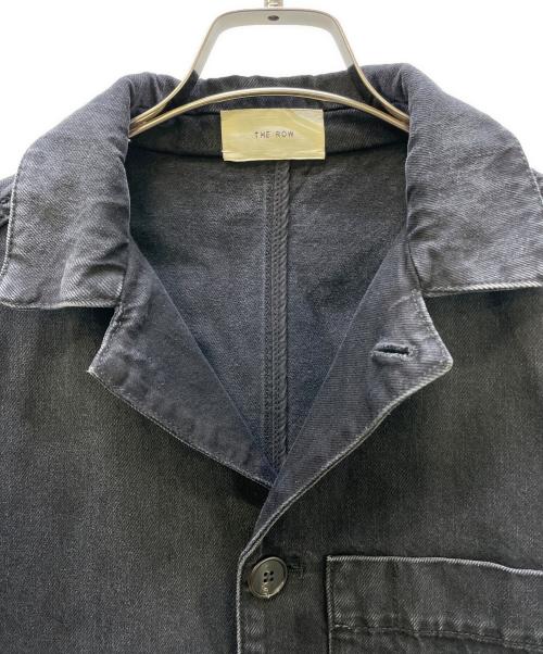 THE ROW（ザ ロウ）THE ROW (ザ ロウ) Markus Denim Coat Overcoat ブラック サイズ:Sの古着・服飾アイテム