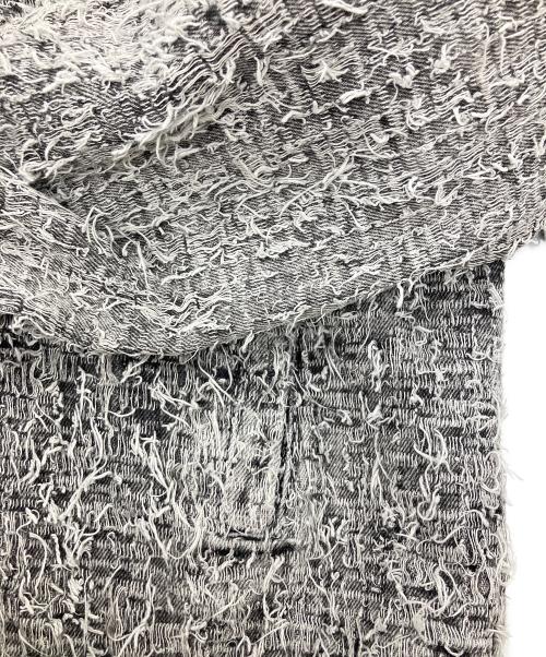 DIESEL（ディーゼル）DIESEL (ディーゼル) フリンジジャケット グレー サイズ:XSの古着・服飾アイテム