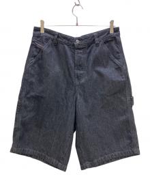 DIESEL（ディーゼル）の古着「デニムハーフパンツ」｜ブラック