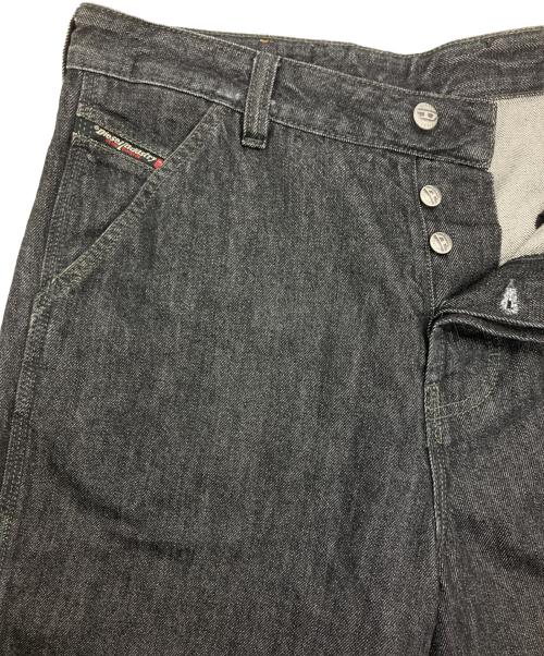 DIESEL（ディーゼル）DIESEL (ディーゼル) デニムハーフパンツ ブラック サイズ:30の古着・服飾アイテム