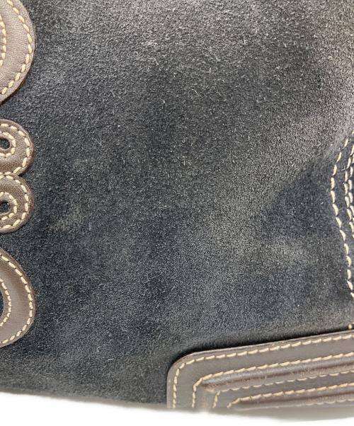 LOEWE（ロエベ）LOEWE (ロエベ) ハンドバッグ アマソナ36 ブラック×ブラウンの古着・服飾アイテム