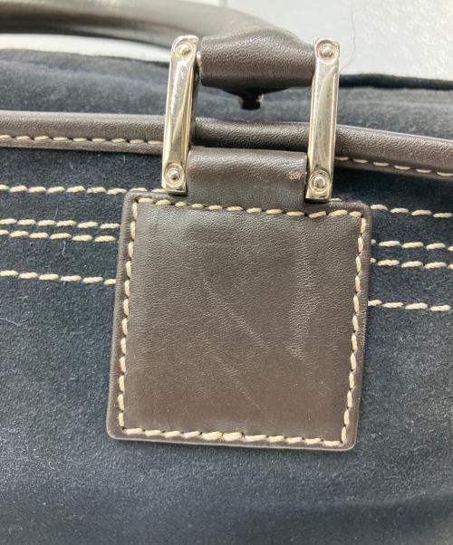 LOEWE（ロエベ）LOEWE (ロエベ) ハンドバッグ アマソナ36 ブラック×ブラウンの古着・服飾アイテム