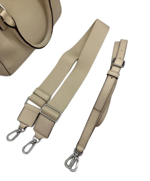 TORY BURCH（トリーバーチ）TORY BURCH (トリーバーチ) ハンドバッグ ベージュの古着・服飾アイテム