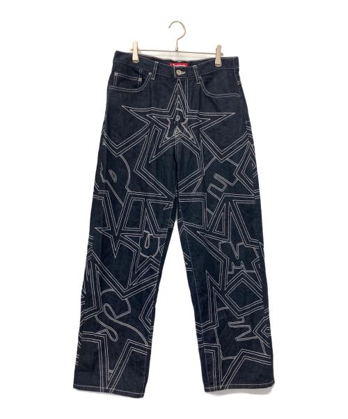 SUPREME（シュプリーム）SUPREME (シュプリーム) バギージーンズ インディゴ サイズ:30の古着・服飾アイテム