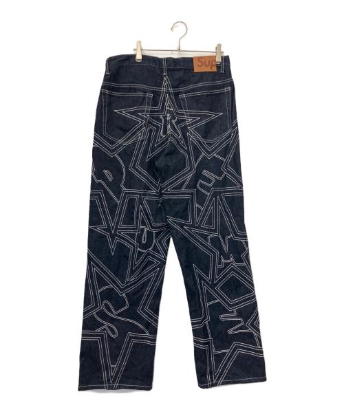 SUPREME（シュプリーム）SUPREME (シュプリーム) バギージーンズ インディゴ サイズ:30の古着・服飾アイテム