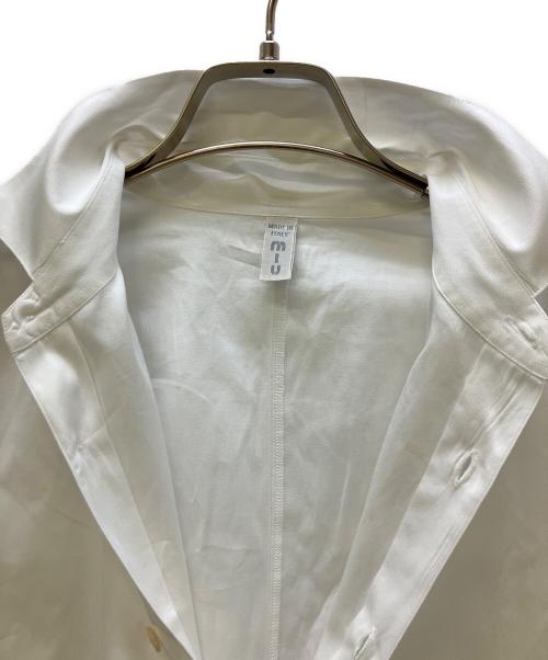 MIU MIU（ミュウミュウ）MIU MIU (ミュウミュウ) 長袖シャツ ホワイト サイズ:37の古着・服飾アイテム