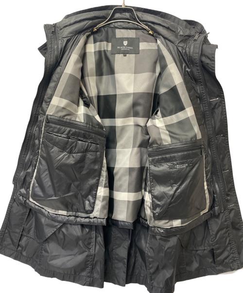 BLACK LABEL CRESTBRIDGE（ブラックレーベル クレストブリッジ）BLACK LABEL CRESTBRIDGE (ブラックレーベル クレストブリッジ) ダウンジャケット ブラック サイズ:Mの古着・服飾アイテム