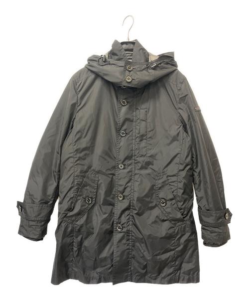 BLACK LABEL CRESTBRIDGE（ブラックレーベル クレストブリッジ）BLACK LABEL CRESTBRIDGE (ブラックレーベル クレストブリッジ) ダウンジャケット ブラック サイズ:Mの古着・服飾アイテム