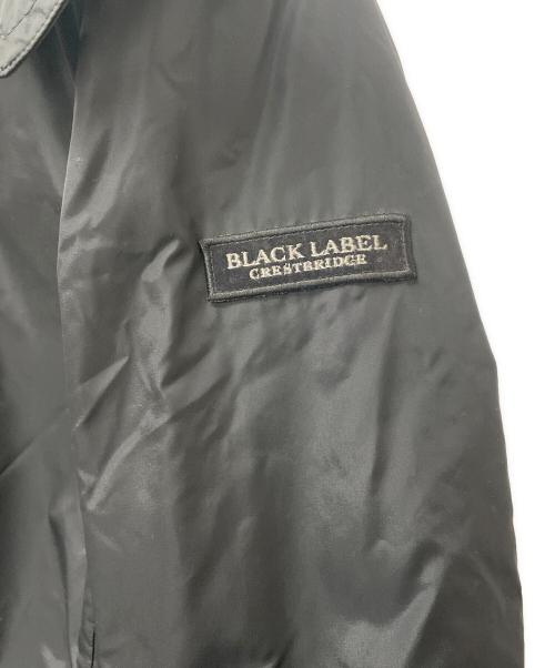 BLACK LABEL CRESTBRIDGE（ブラックレーベル クレストブリッジ）BLACK LABEL CRESTBRIDGE (ブラックレーベル クレストブリッジ) ダウンジャケット ブラック サイズ:Mの古着・服飾アイテム