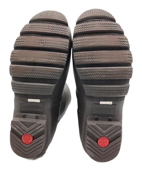 HUNTER（ハンター）HUNTER (ハンター) ロングレインブーツ ブラウン サイズ:UK5の古着・服飾アイテム