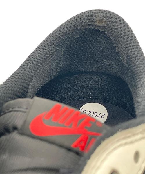 NIKE（ナイキ）NIKE (ナイキ) TRAVIS SCOTT (トラヴィススコット) スニーカー アイボリー×グリーン サイズ:27.5の古着・服飾アイテム