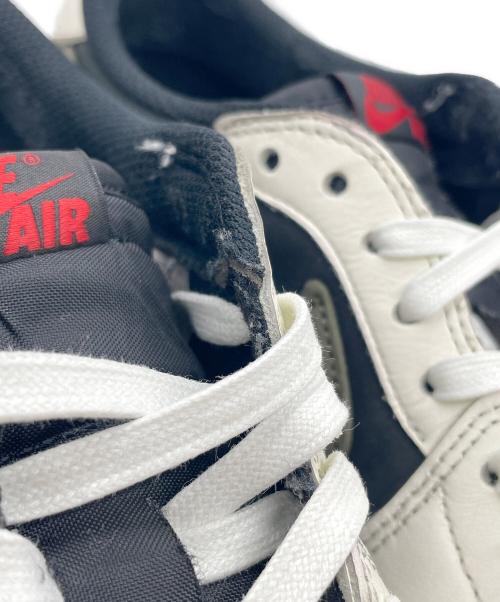 NIKE（ナイキ）NIKE (ナイキ) TRAVIS SCOTT (トラヴィススコット) スニーカー アイボリー×グリーン サイズ:27.5の古着・服飾アイテム